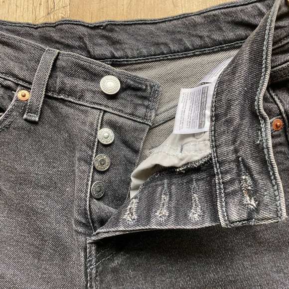 Levi’s Wedgie Fit Women’s Jeans- Black Size 25 - Picture 6 of 10